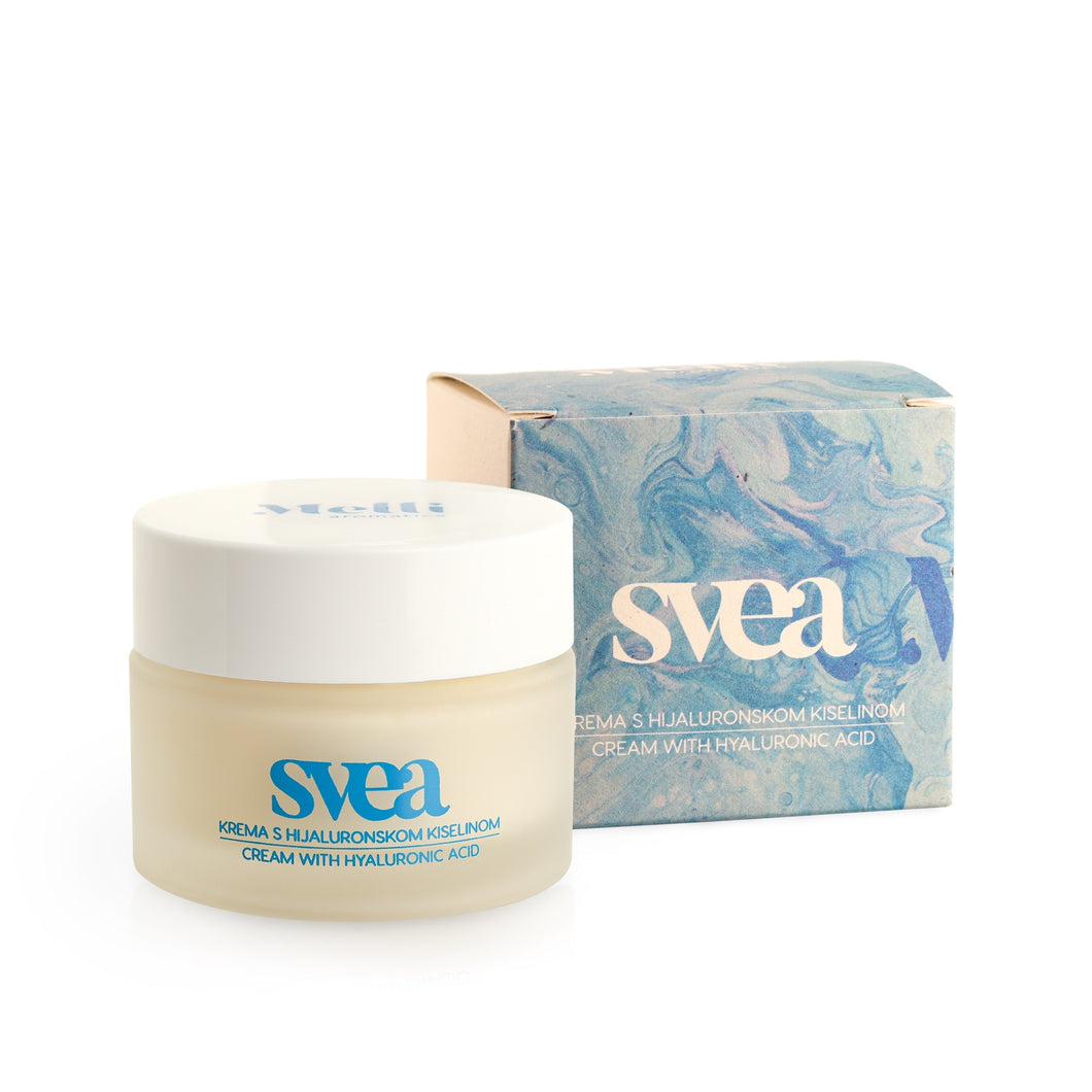 SVEA face cream with hyaluronic acid
